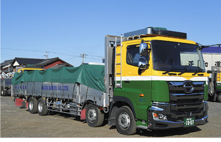 産業廃棄物運搬車(15t)
